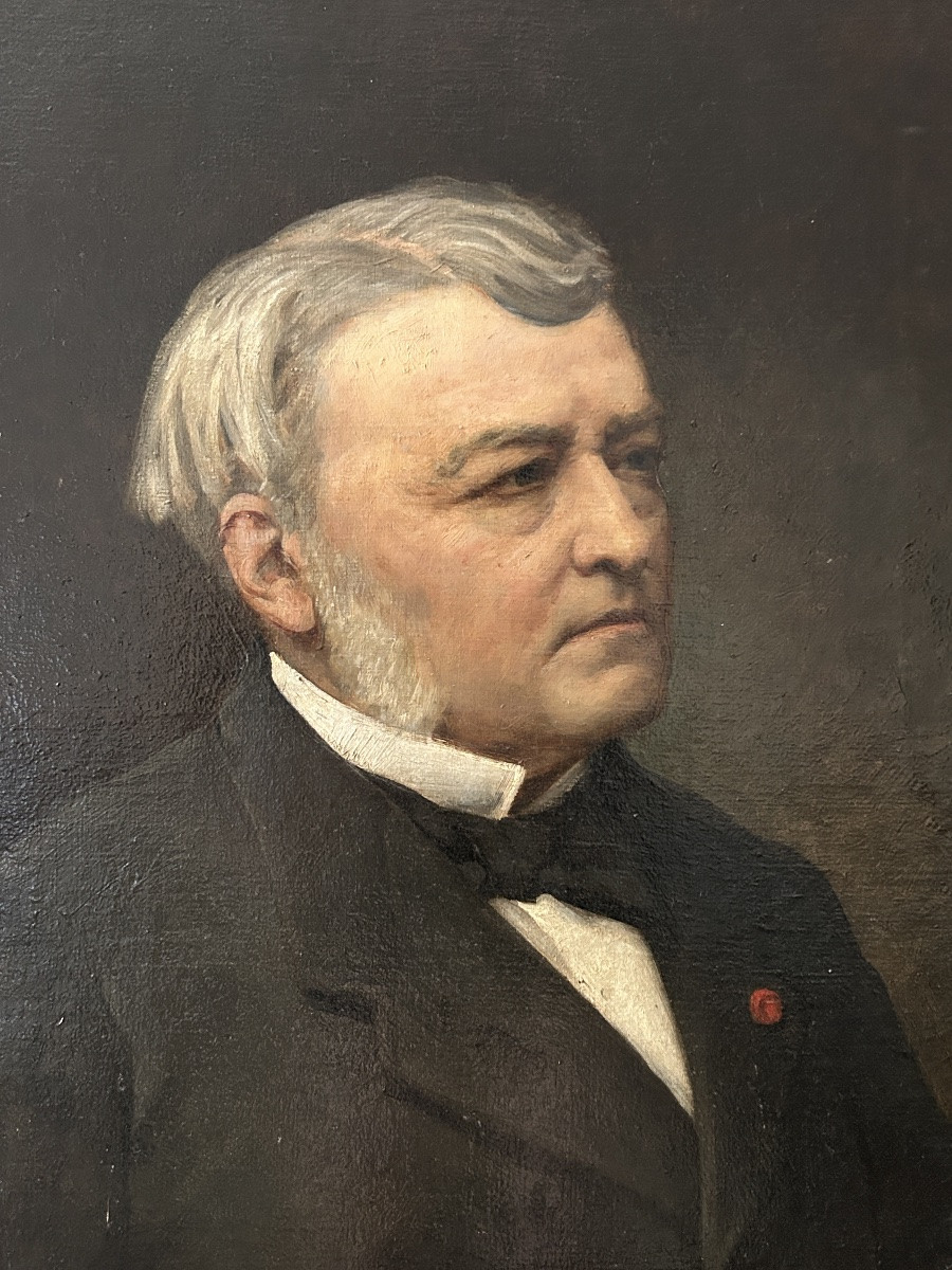 Jules Arsène GARNIER (1847-1889), Portrait d’homme, 1883, Huile sur toile-photo-2