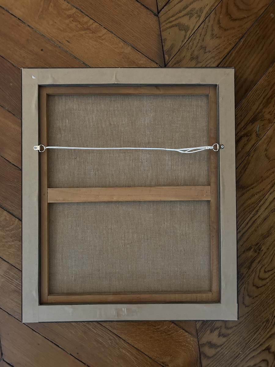 Jean-Pierre Capron (1921-1997), Coquelicots et marguerites, huile sur toile-photo-3