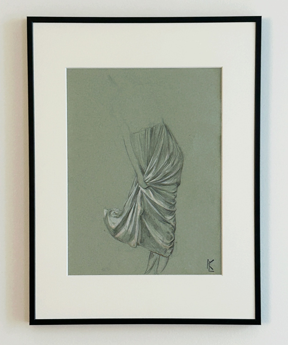 Leopold Kowalsky (1856-1931), Étude préparatoire au tableau "Jeux d'été" 1900