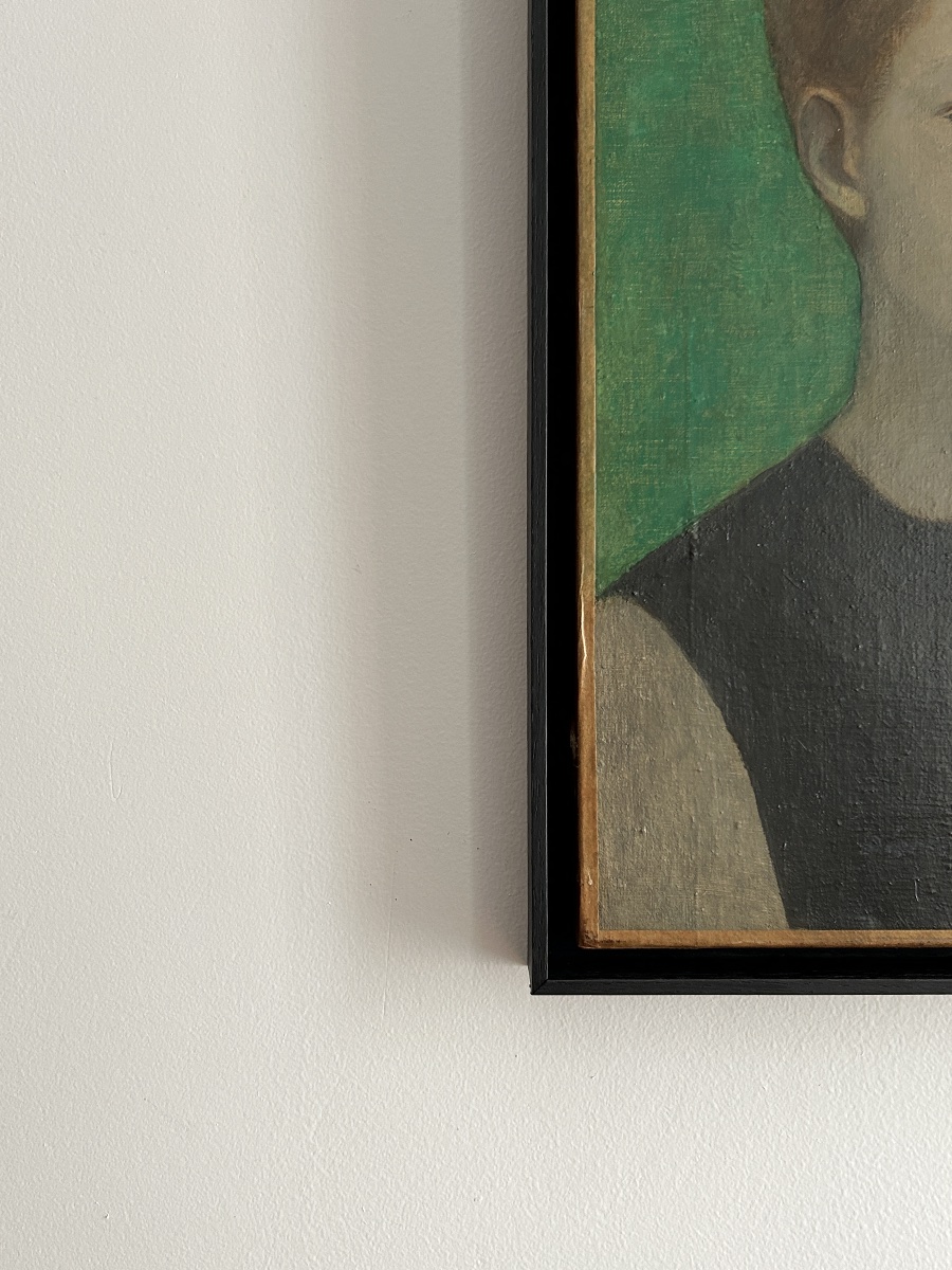 Pierre Pelloux (1903–1975), Portrait Of A Woman, 1962, Oil On Canvas-photo-4