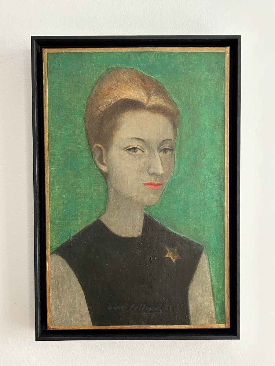 Pierre Pelloux (1903–1975), Portrait Of A Woman, 1962, Oil On Canvas