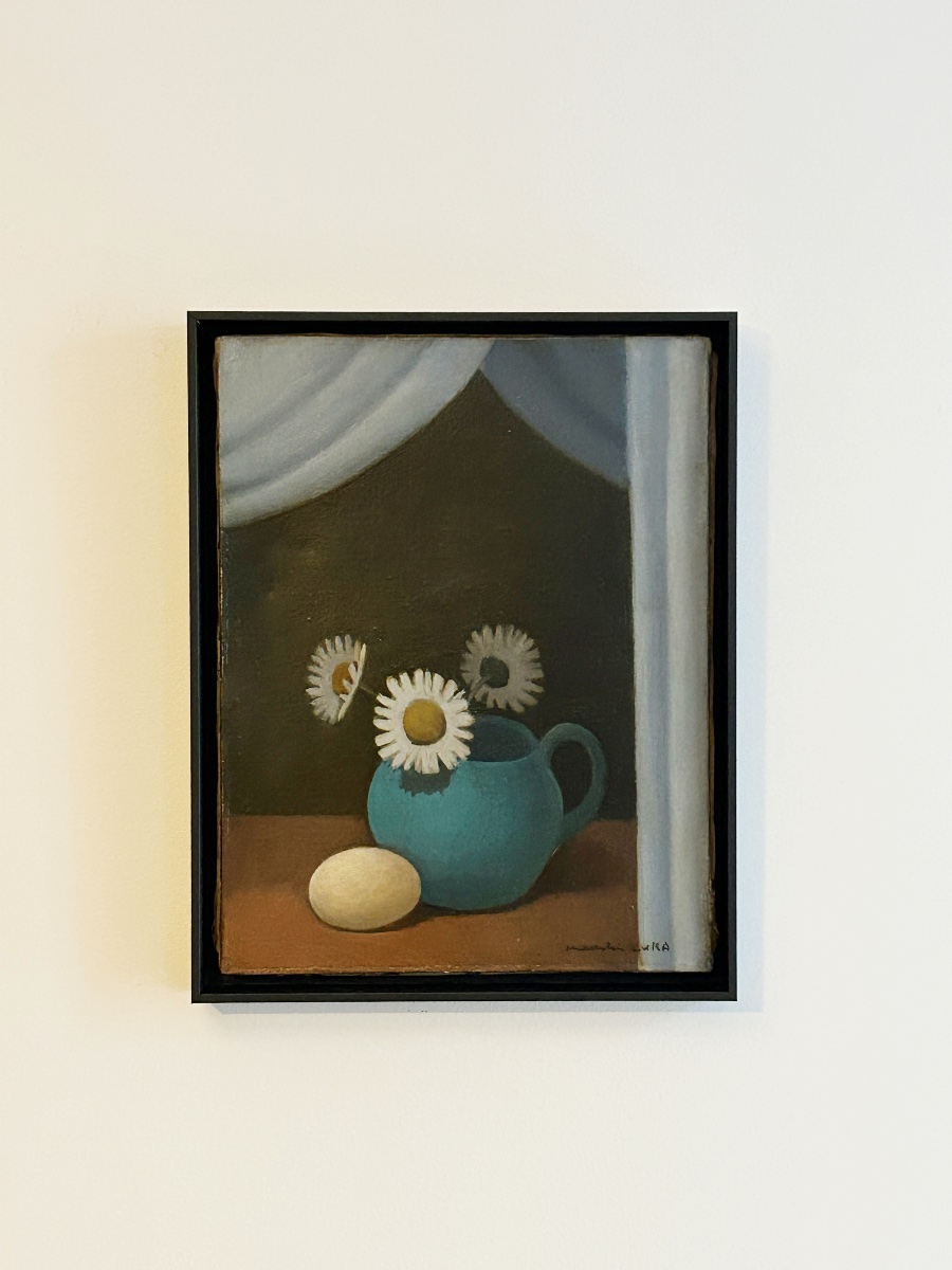 Madeleine Luka (1894–1989), Daisies, Oil On Canvas-photo-4