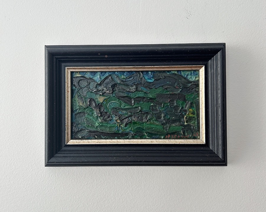 André Cottavoz (1922–2012), Tuscany, 1963, Oil On Cardboard