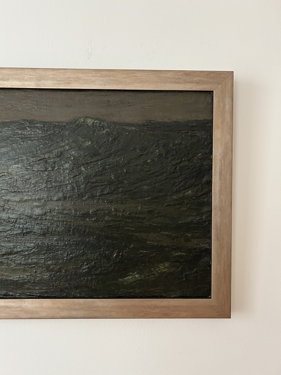 Auguste Matisse (1866–1931), *rough Sea*, Oil On Canvas Mounted On Panel-photo-2
