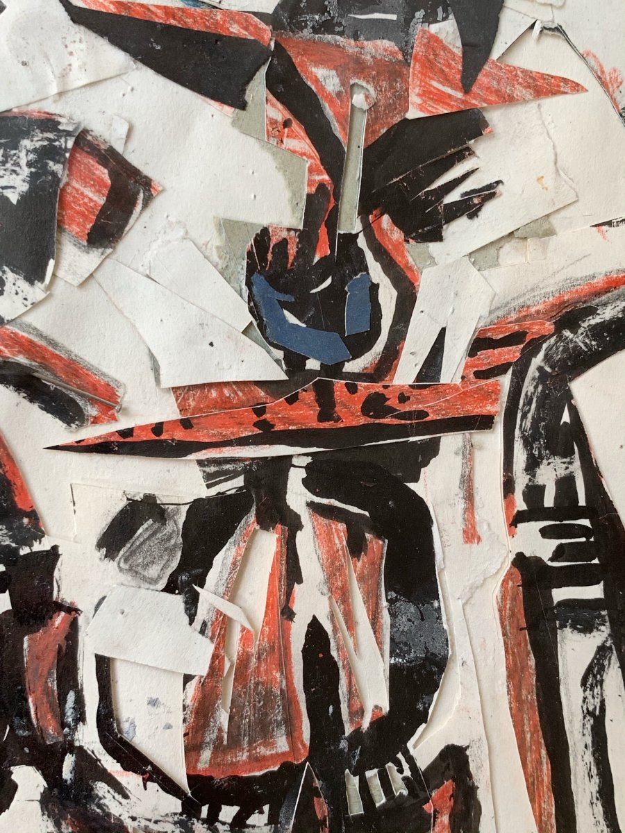 Suzanne Rodillon (1916-1988) - Abstract Composition, 1959-photo-3