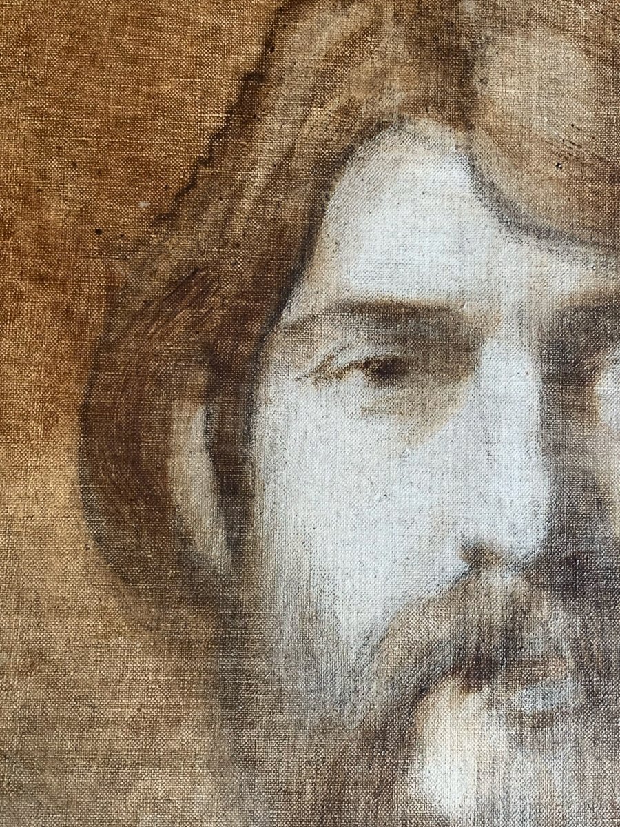 Henri Bouché-leclercq (1878-1946), Portrait Of The Painter Louis Degallaix, 1910, Oil On Canvas-photo-2