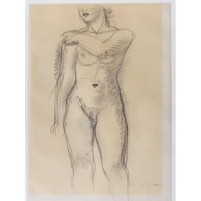 Charles Despiau (1874-1948), Study, Bather