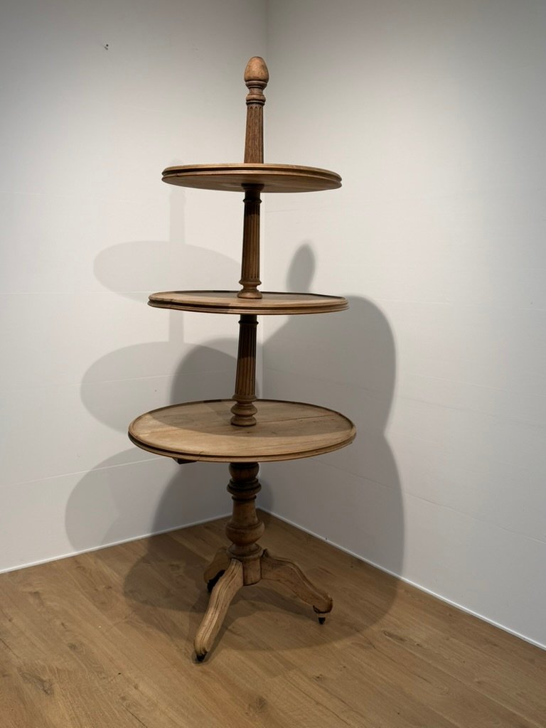 English Three Tier Dumbwaiter-photo-3