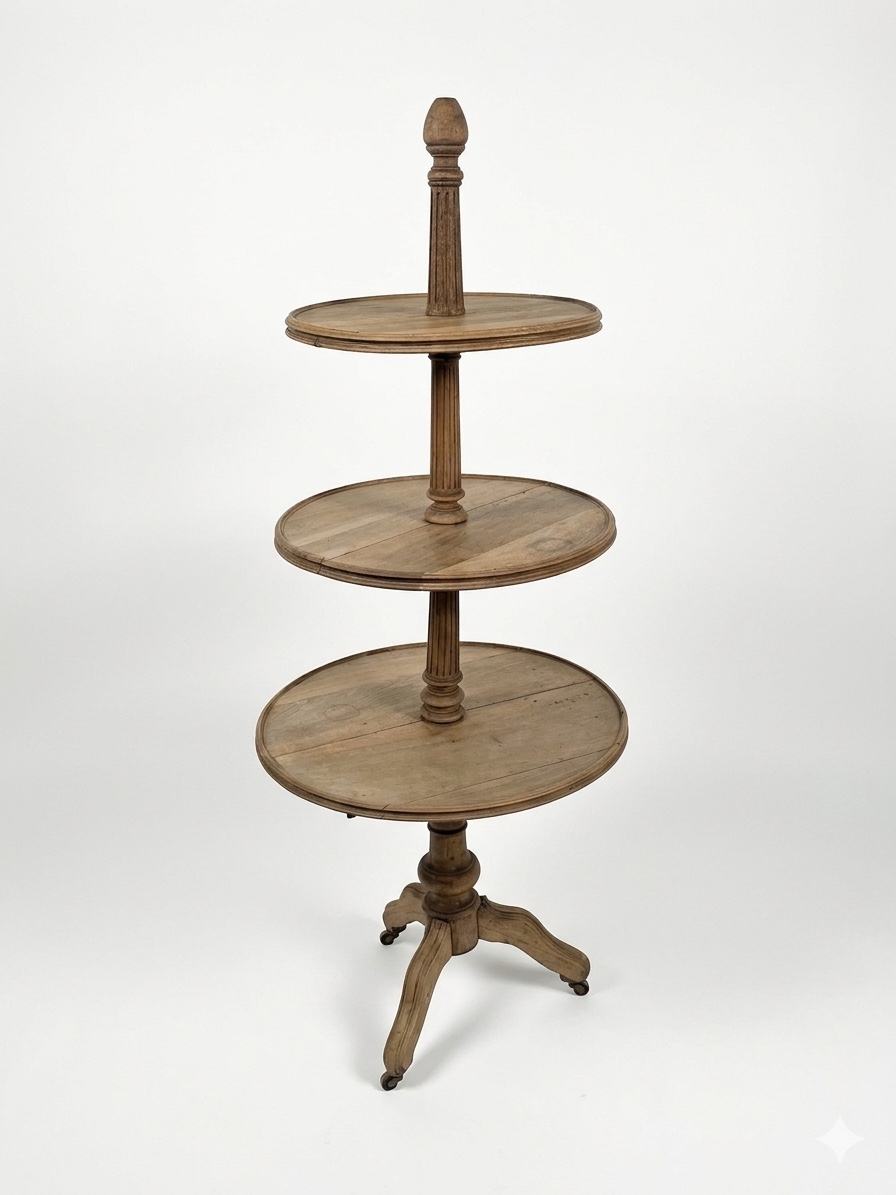 English Three Tier Dumbwaiter