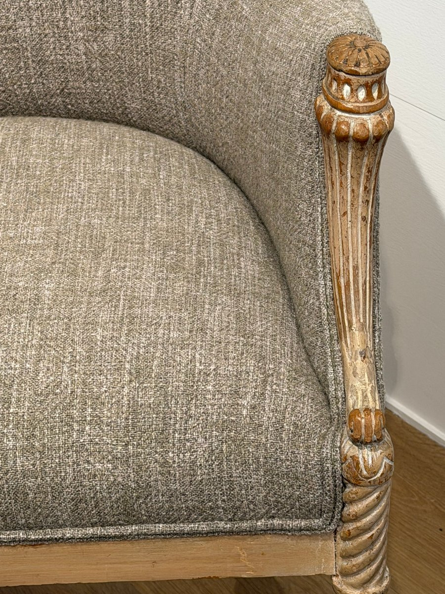 Une paire de fauteuils vintage venant de France-photo-4