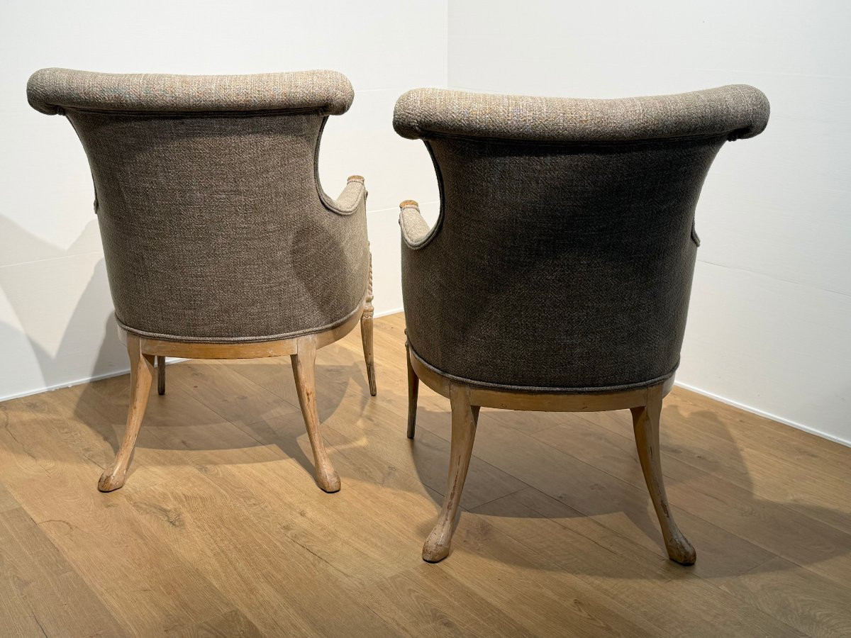 Une paire de fauteuils vintage venant de France-photo-7