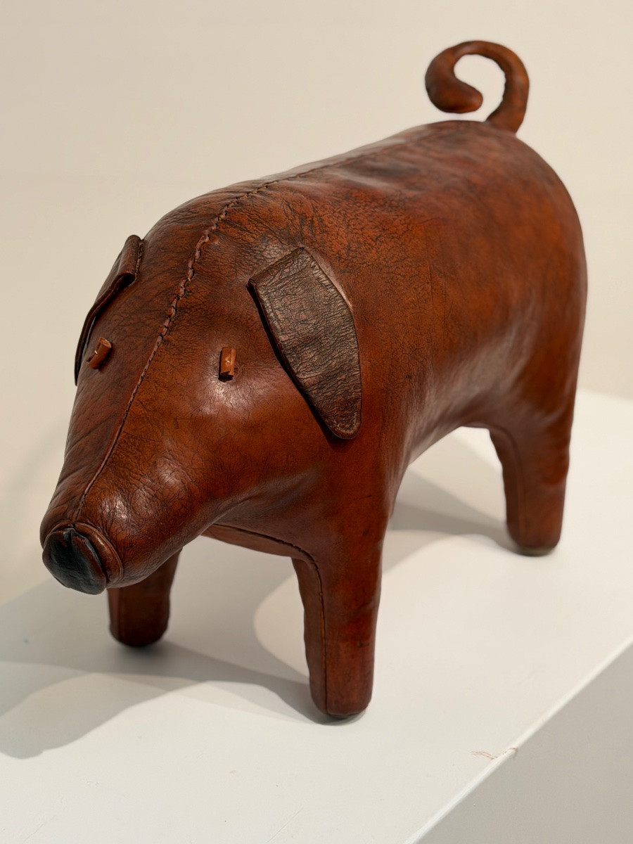 Repose pieds en cuir, Dimitri Omersa-photo-3