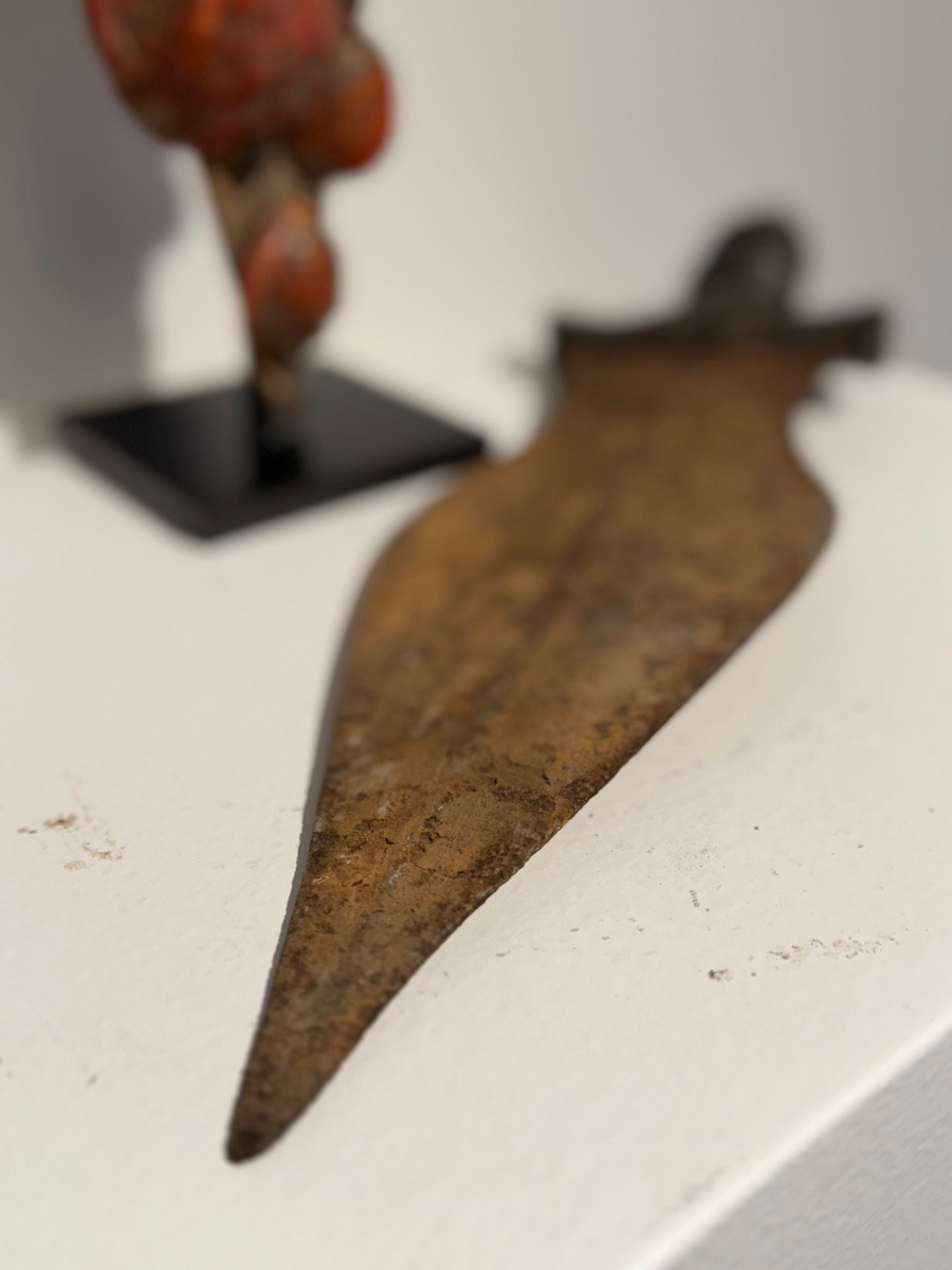 Couteau Baule Africain, Cote  d Ivoire-photo-8