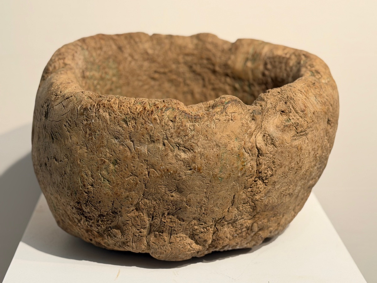 Old Berber Wooden Bowl-photo-7