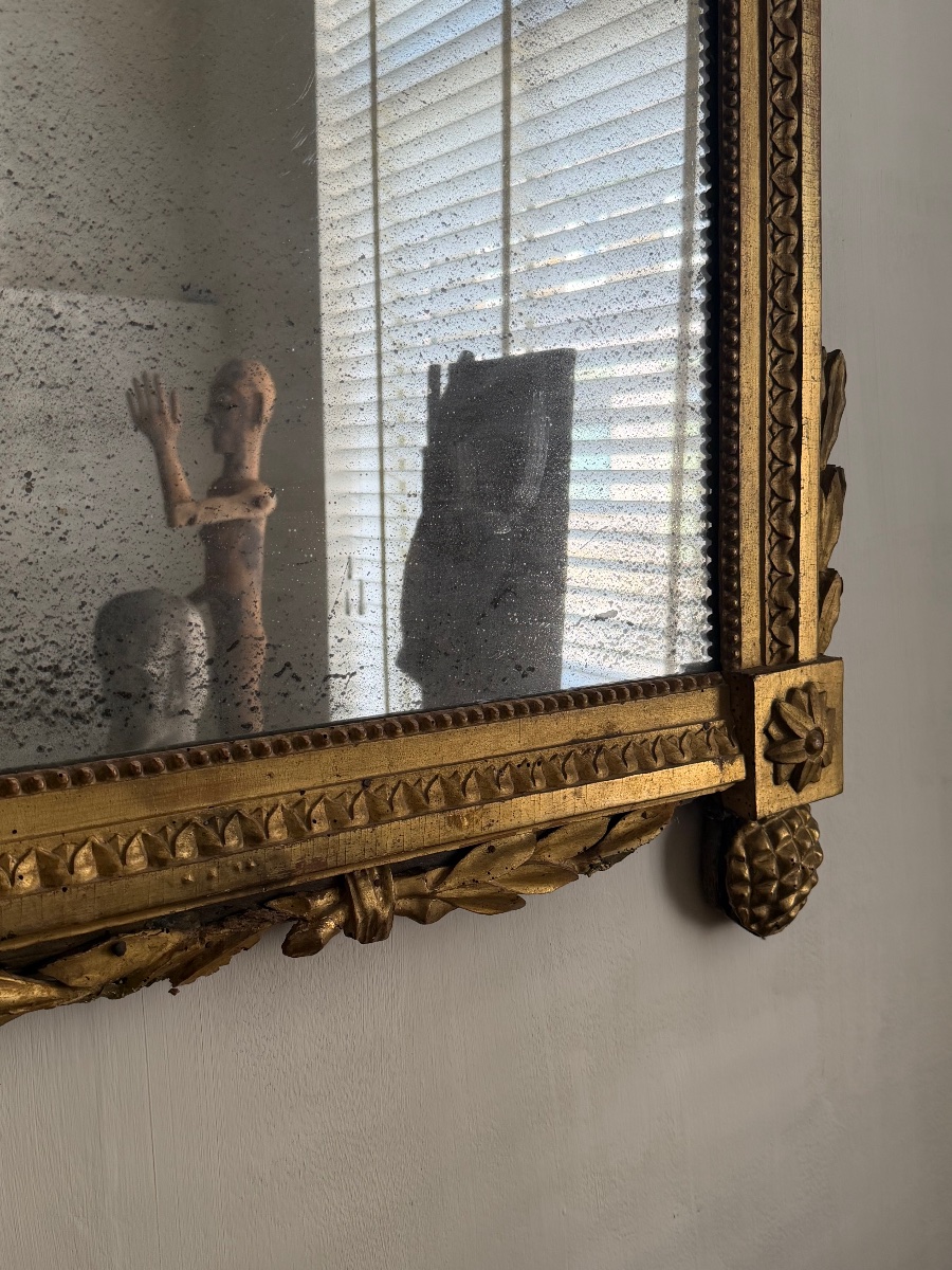 Antique Gilded Mirror-photo-4