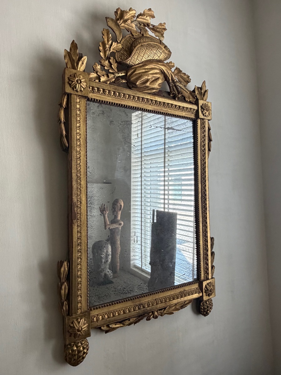 Antique Gilded Mirror-photo-1