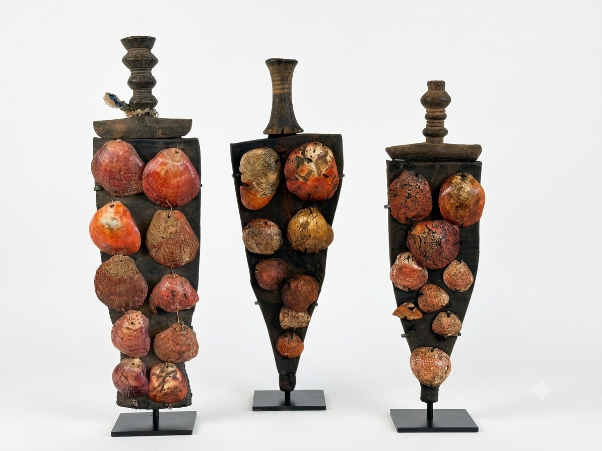 Ensemble de 3  Couteaux  Africains