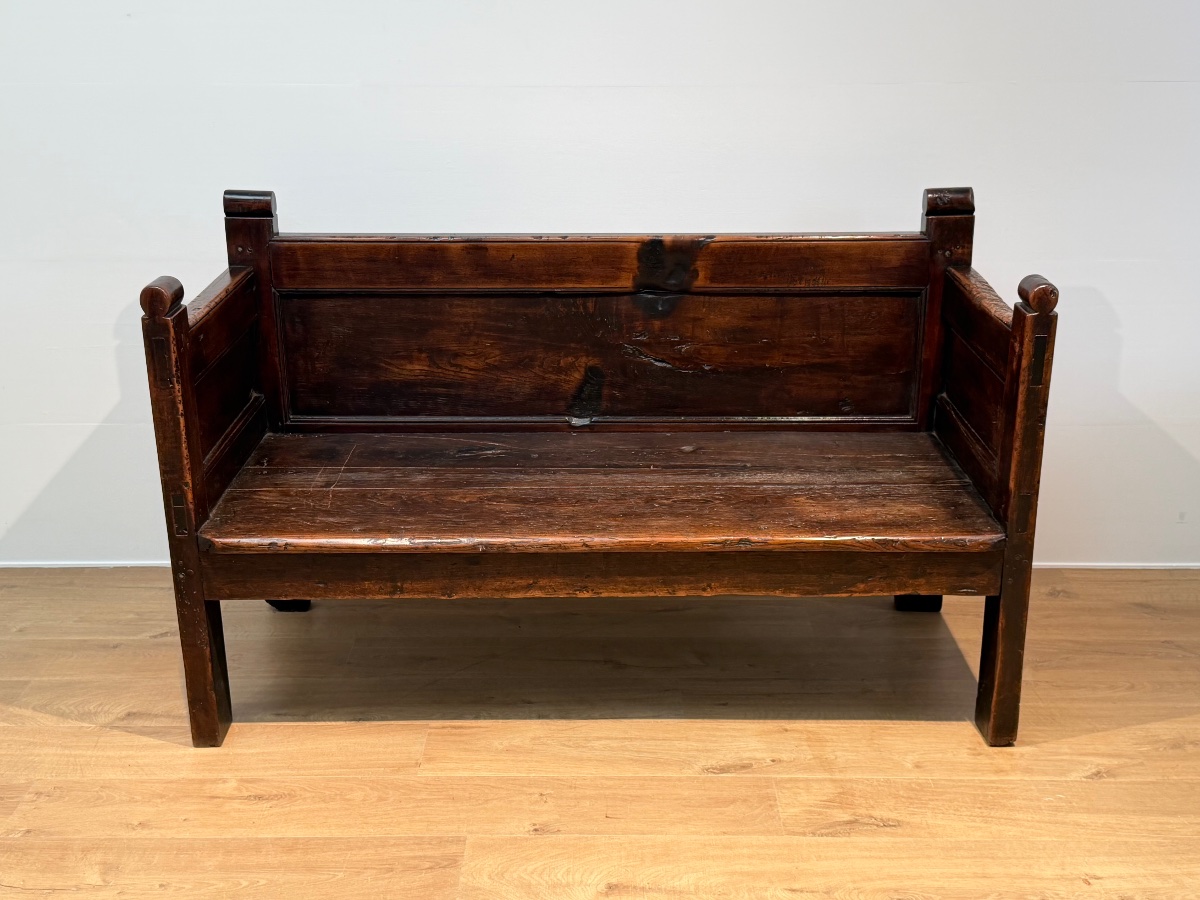 Antique Spanish Bench-photo-2