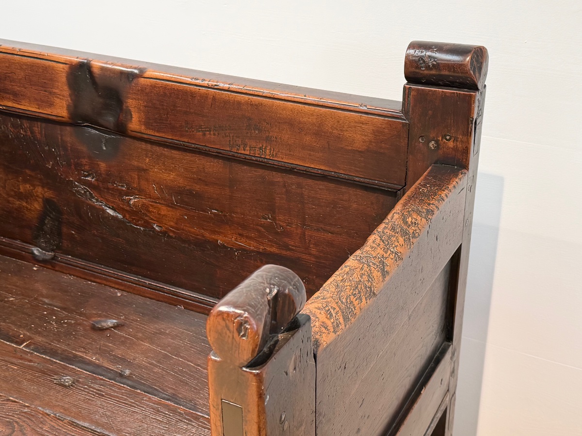 Antique Spanish Bench-photo-3