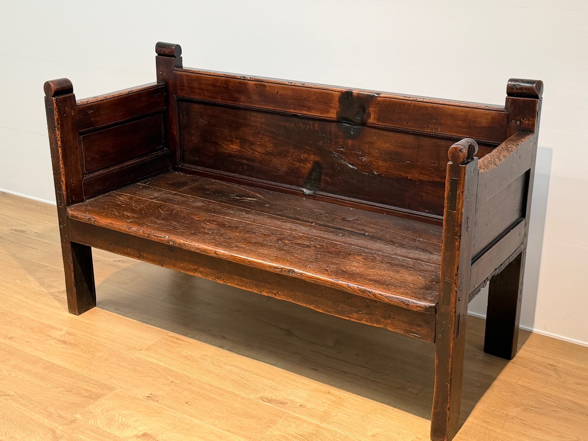 Antique Spanish Bench-photo-2