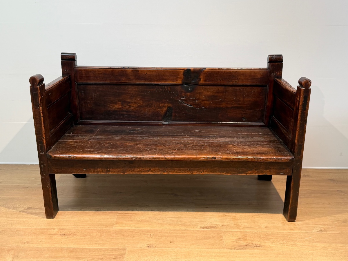 Antique Spanish Bench-photo-3