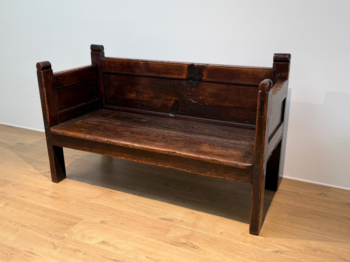Antique Spanish Bench-photo-5