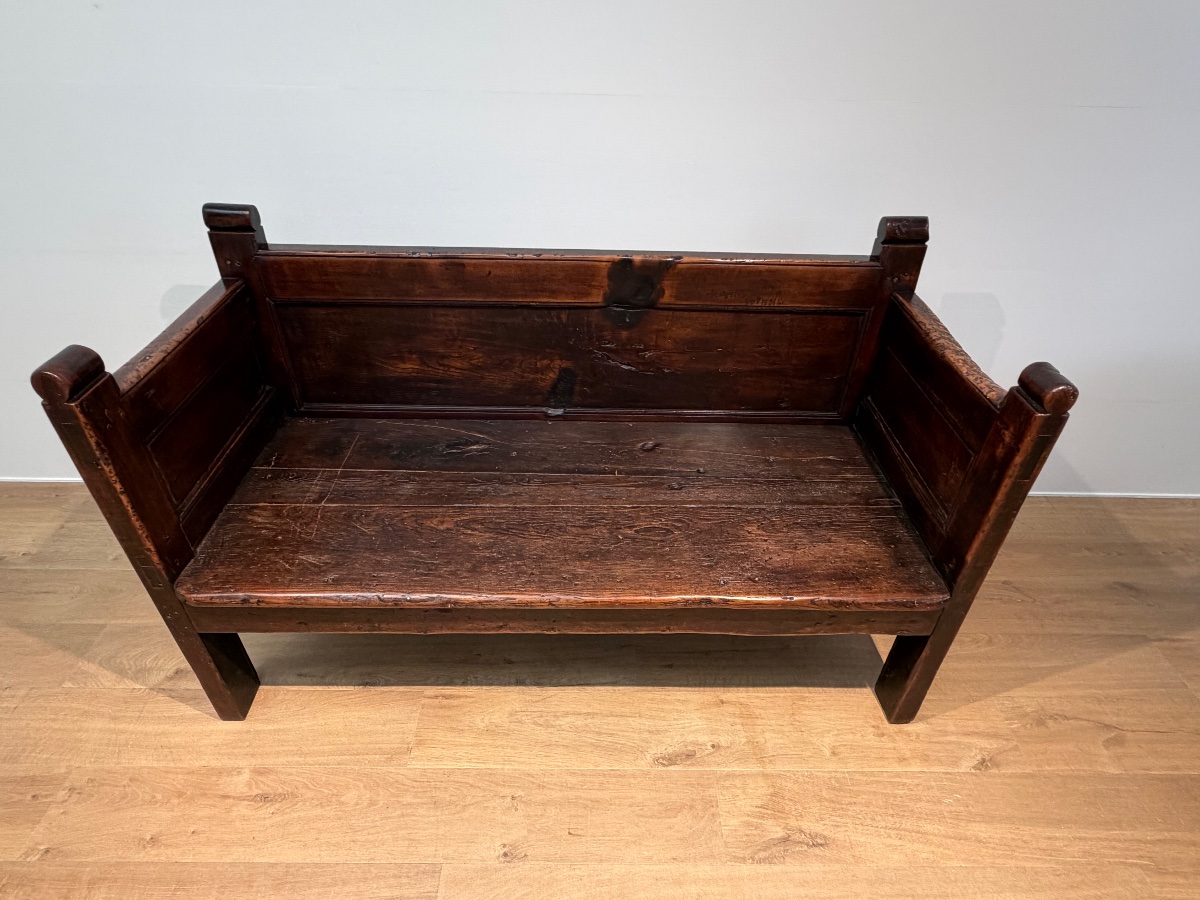 Antique Spanish Bench-photo-8
