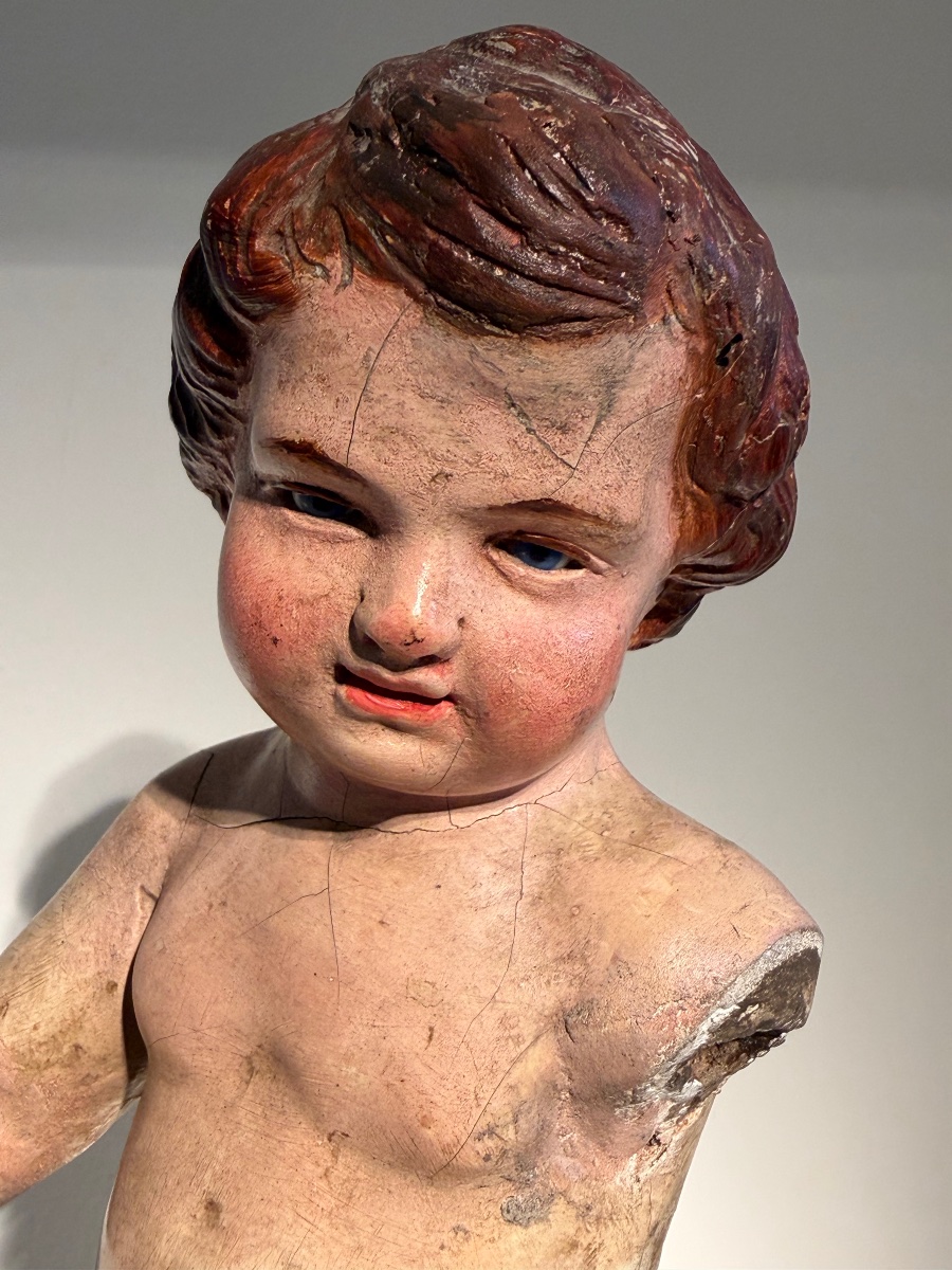 Papier-mâché Putto-photo-4
