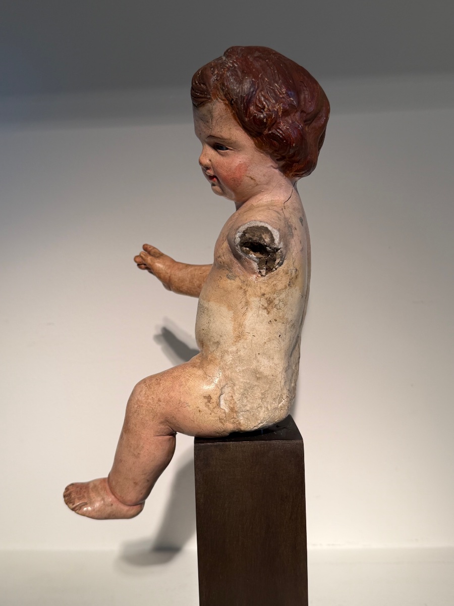Papier-mâché Putto-photo-2