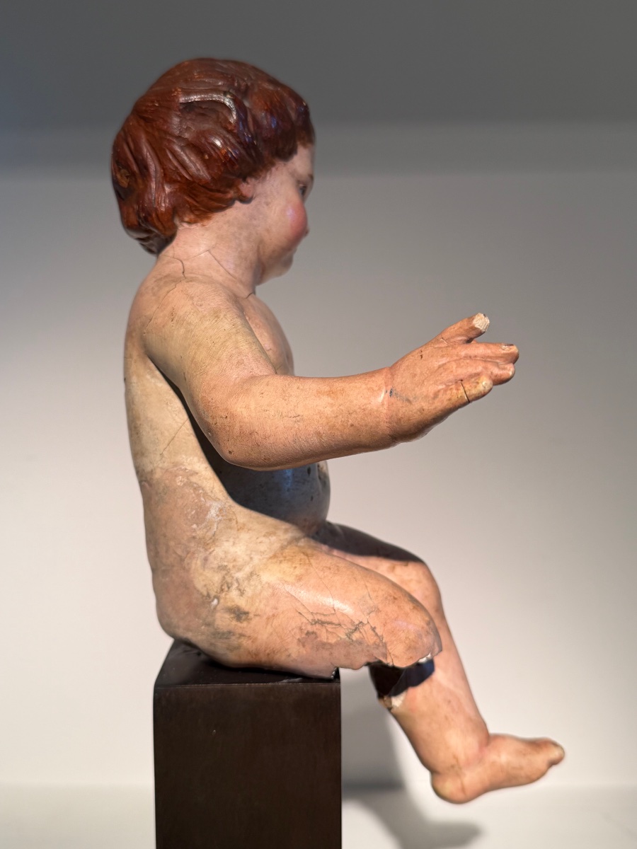 Papier-mâché Putto-photo-4
