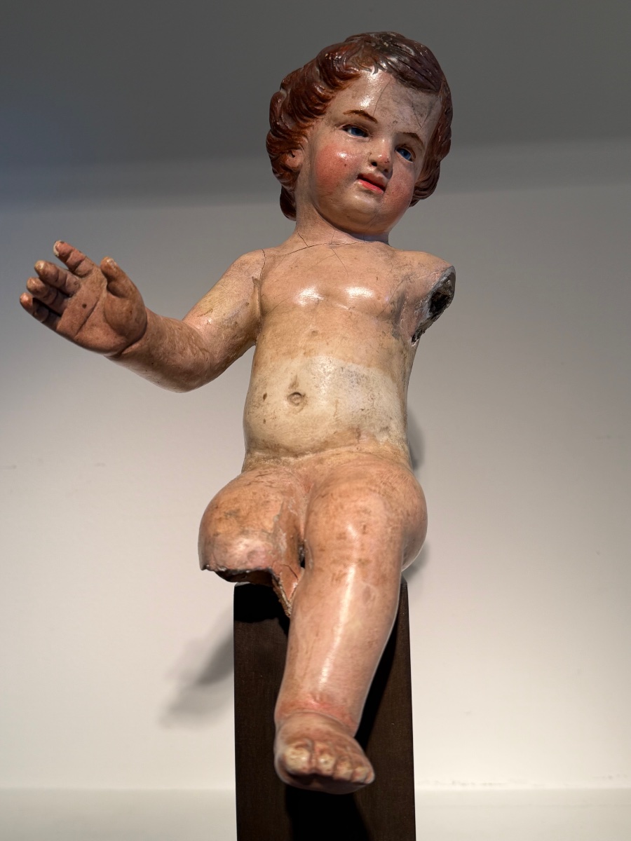 Papier-mâché Putto-photo-6