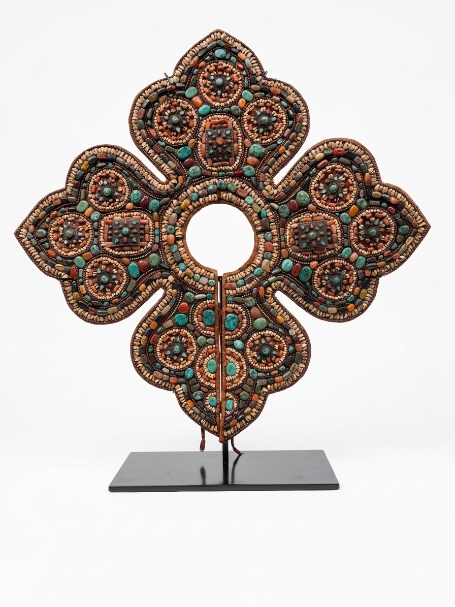 Ethnic Shoulder Ornament From Ladakh