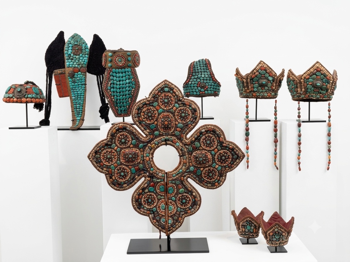Ethnic Jewelry Set From Ladakh-photo-2