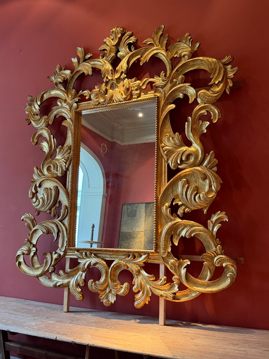 Miroir XXL doré-photo-4
