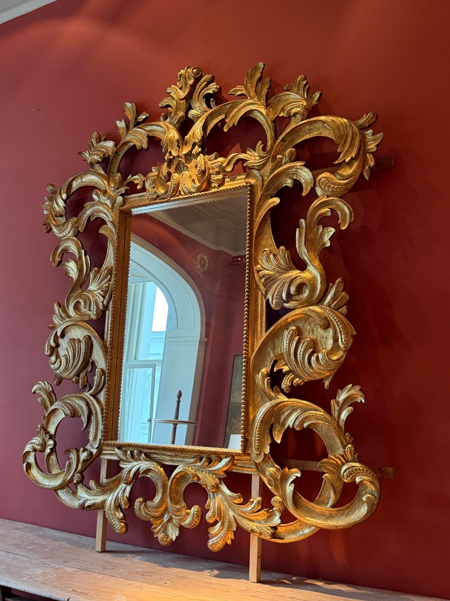 Miroir XXL doré-photo-5
