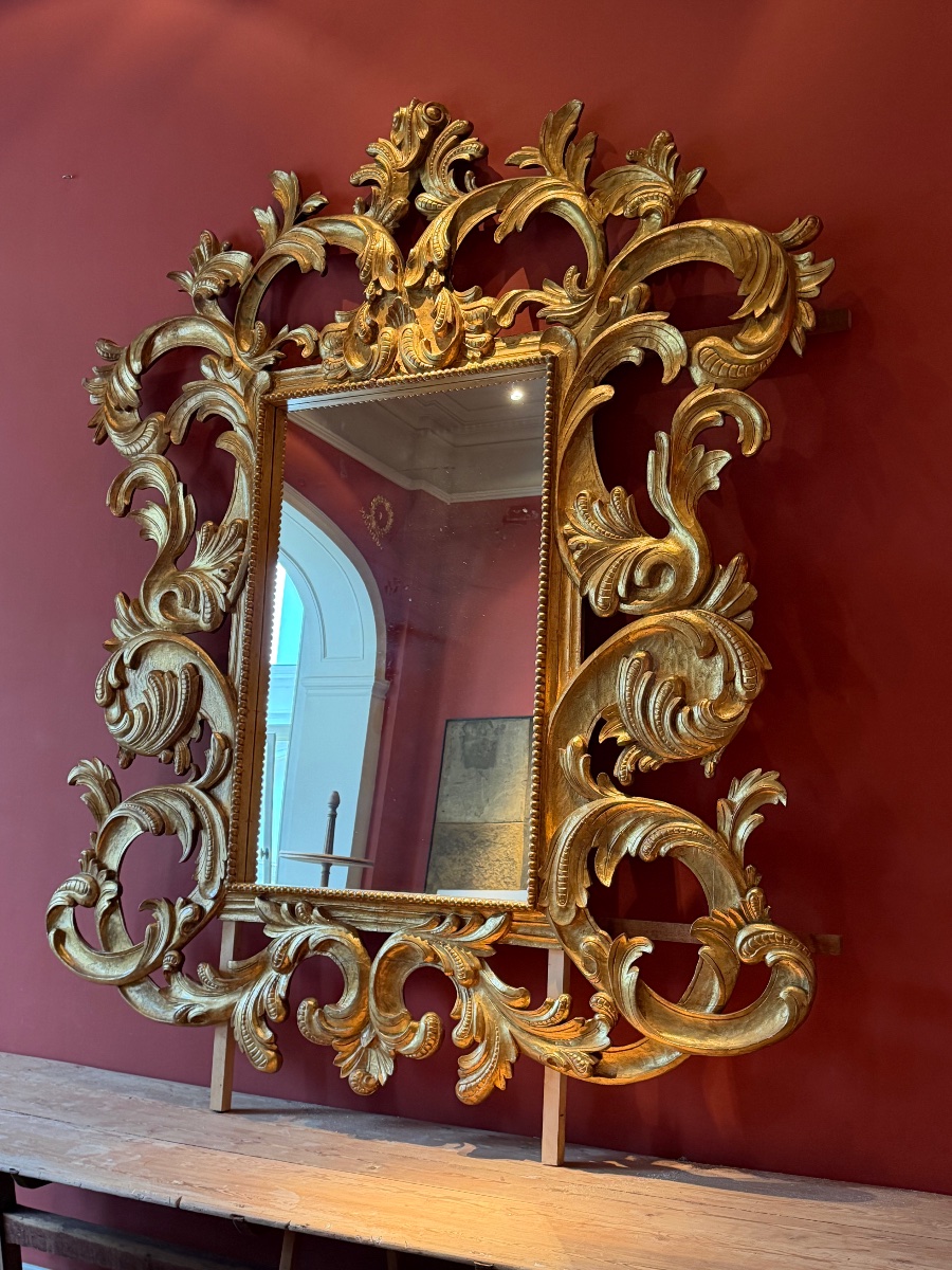 Miroir XXL doré-photo-7