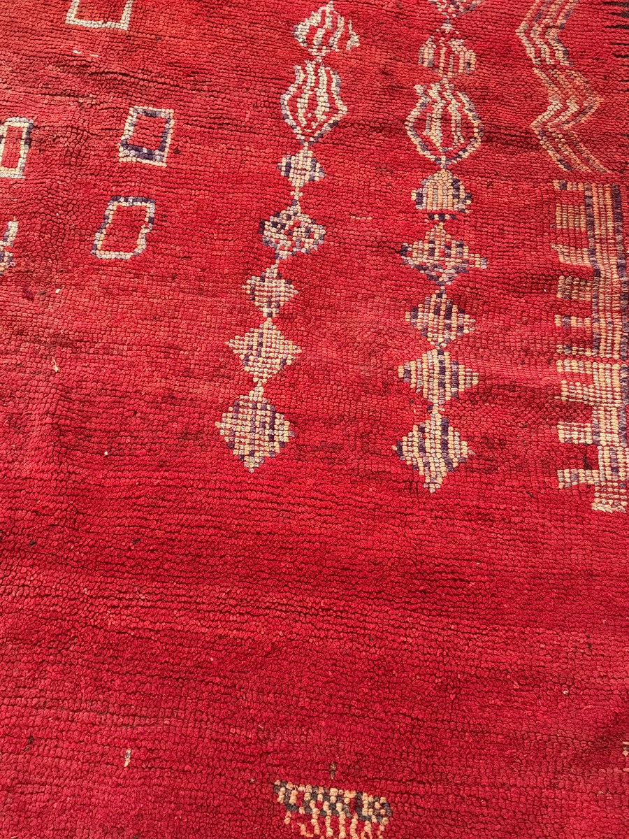 Ancien Tapis Berber Maroccain-photo-4