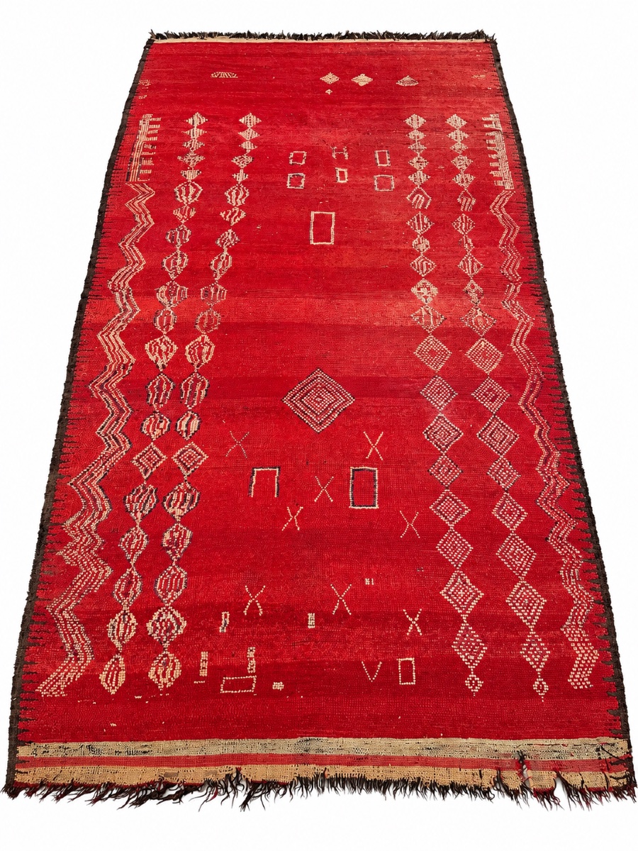 Ancien Tapis Berber Maroccain-photo-1