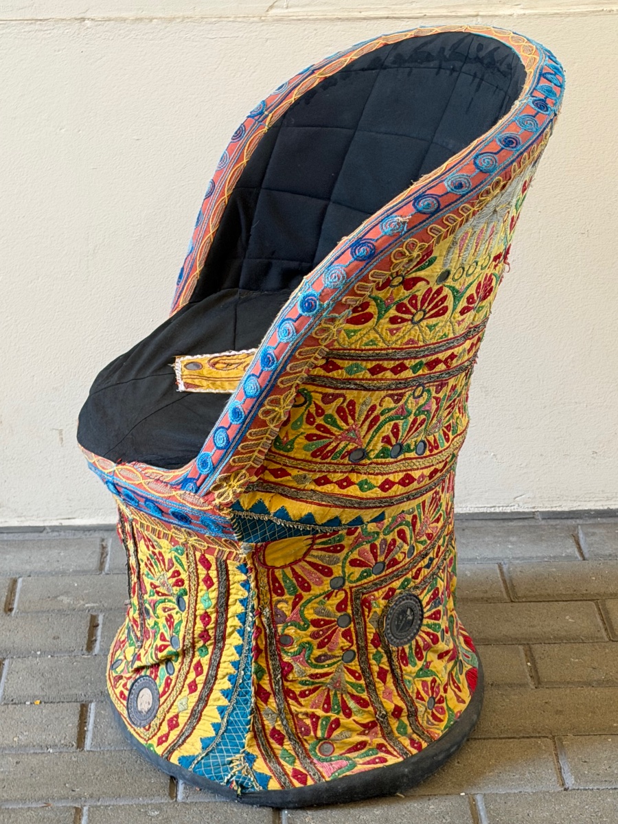 Ensemble de 3 Chaises Indiennes
