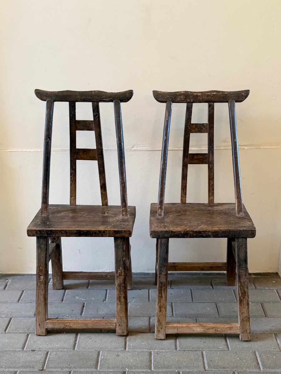 Paire de chaises Chinois-photo-4
