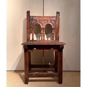 Chaise ancienne  en Chene provenant d Angleterre