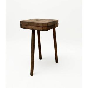 Un billot en bois