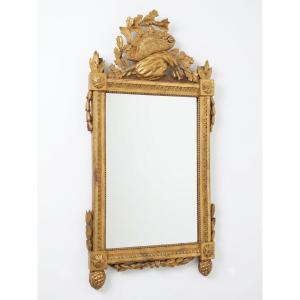 Ancien Mirroir Dore