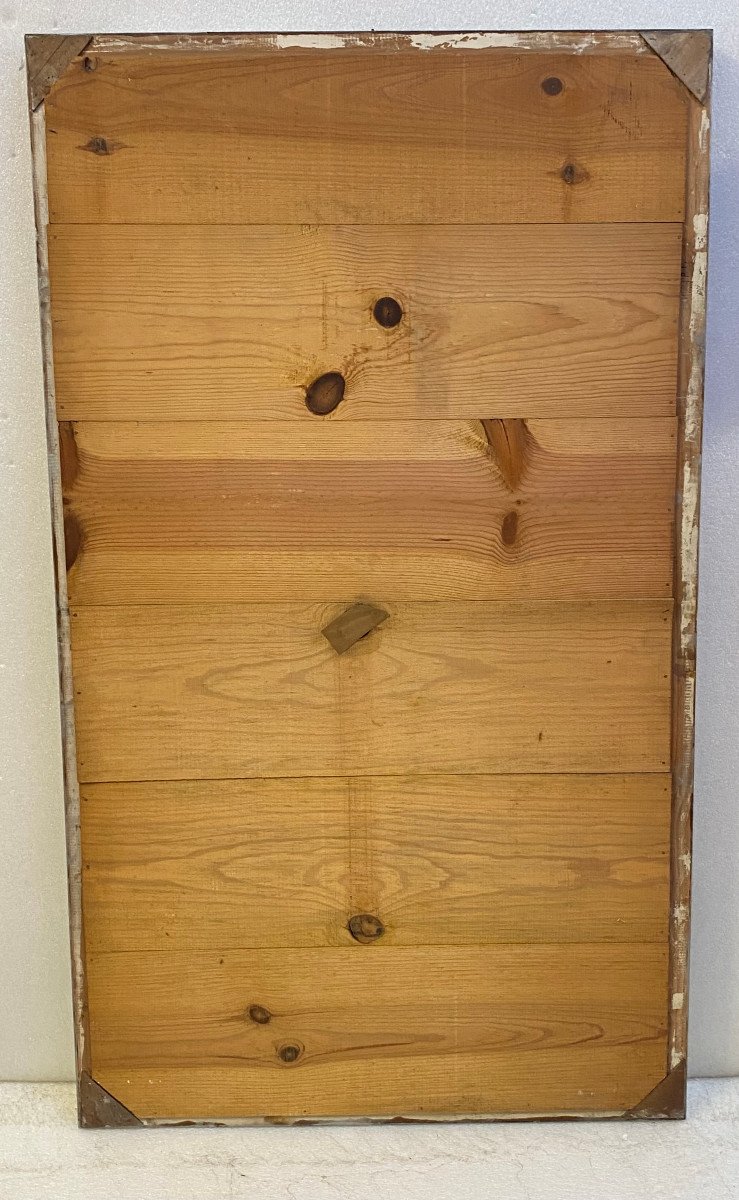 1950/70′ Miroir Venise à Fleurs 132 X 77 Cm-photo-7