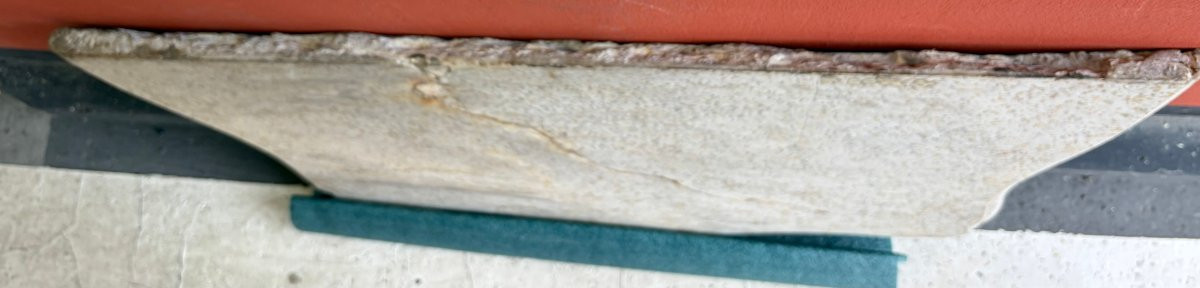 Louis XVI Console Table, 18th Century, Painted Wood, Needs Restoration.-photo-5