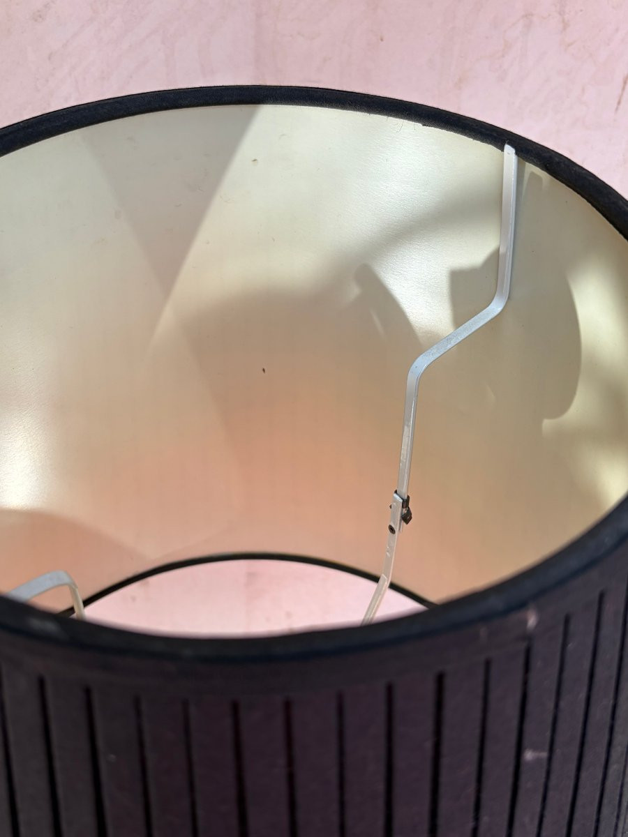 1965′ Maison Charles Bronze Palm Lamp Signed-photo-2