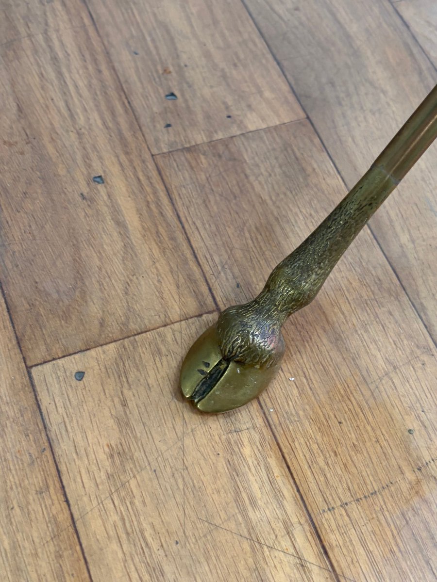 1950s–1970s Bronze Tripod Side Table By Maison Jansen-photo-1