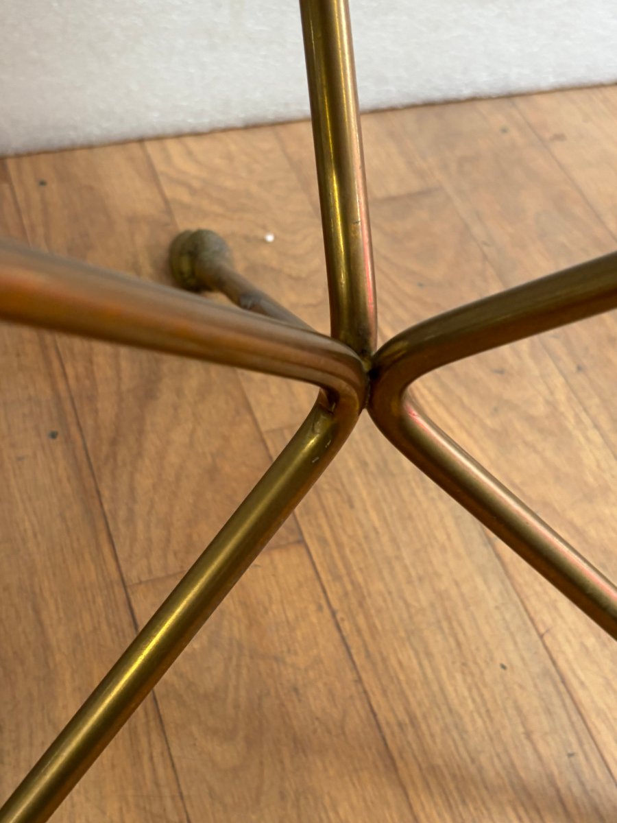 1950s–1970s Bronze Tripod Side Table By Maison Jansen-photo-2