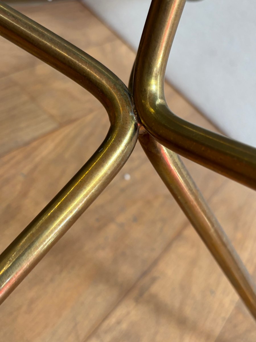1950s–1970s Bronze Tripod Side Table By Maison Jansen-photo-5