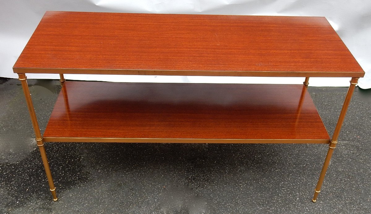 1950/70' Console Maison Jansen 140 X 55 X H 80 Cm